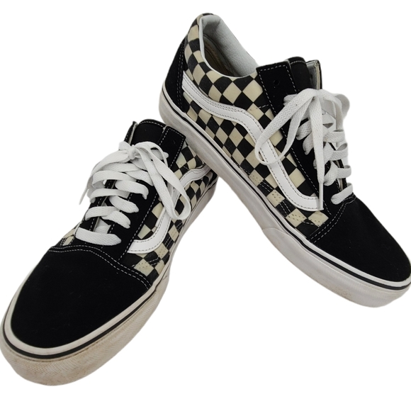 Vans Other - Vans Old Skool Checkerboard Skater Shoes